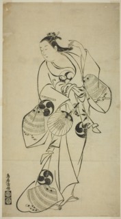 Actor as a Standing Beauty, c. 1712.