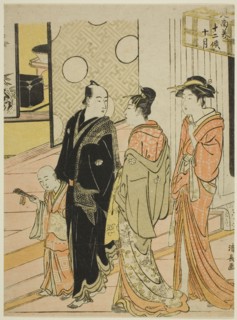 The Tenth Month (Jugatsu), from the series "Twelve Months in the South (Minami juni ko)", c. 1783/84.
