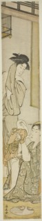 Two Women and a Child after a Bath, c. 1782.