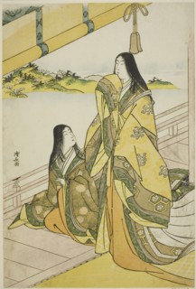 Sei Shonagon and Her Companion, from an untitled series of court ladies, c. 1784.