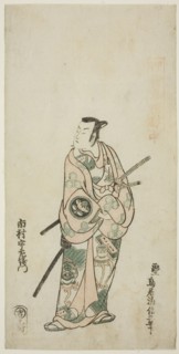 The Actor Ichimura Uzaemon VIII, c. 1745.