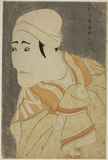 The actor Morita Kan'ya VIII as the Palanquin-bearer Uguisu no Jirosaku, 1794.