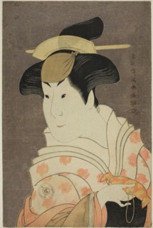 The actor Iwai Hanshiro IV as the wet nurse Shigenoi, 1794.