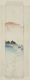 Envelope with landscape, n.d.