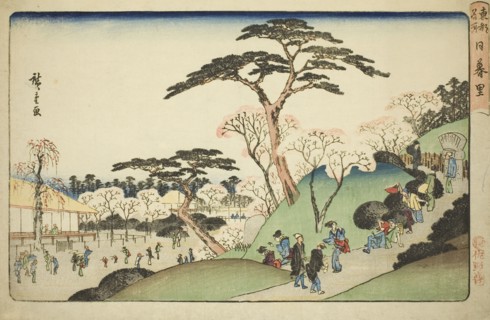 Nippori, from the series "Famous Places in the Eastern Capital (Toto meisho)", c. 1835/38.