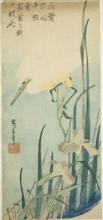 White heron and iris, c. 1832/34.