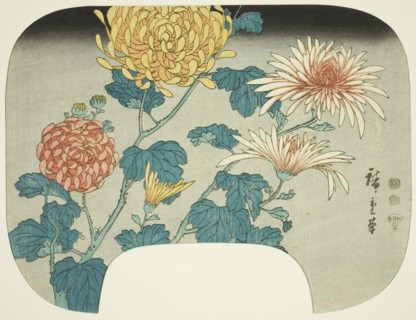 Chrysanthemums, c. 1840s.