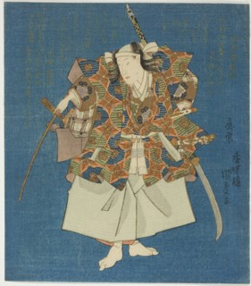 Actor in riding garb, 1834.