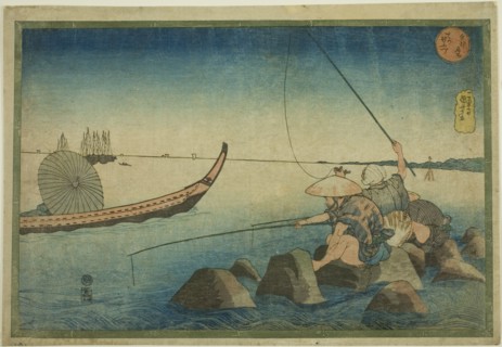 Teppozu, from the series "Famous Places in the Eastern Capital (Toto meisho)", c. 1832/33.