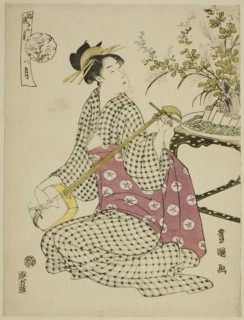 The Eighth Month (Hachi gatsu), from the series "Fashionable Twelve Months (Furyu junikagetsu)", c. 1793.