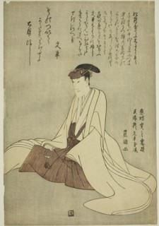 Memorial portrait of the actor Matsumoto Yonesaburo I, 1805.