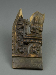 Fragment Depicting a Tathaghata, 12th century.