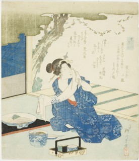 Summer Robes (Natsugoromo), from the series "A Comparison of Incense (Takimono awase)", c. 1822.