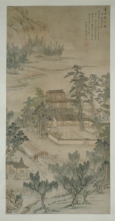 Mansion by the River, Qing dynasty (1644-1911), 1810.