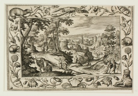 The Sending Out of the Apostles, from Landscapes with Old and New Testament Scenes and Hunting Scenes, 1584.