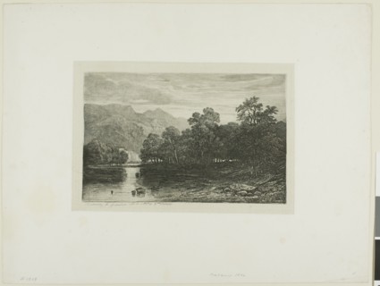 Alpine Landscape, n.d.