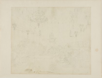 Study for House of Commons, from Microcosm of London, c. 1808.