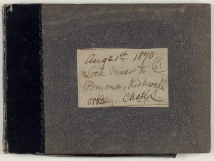 Loch Inver to Kirkwall, 1870.