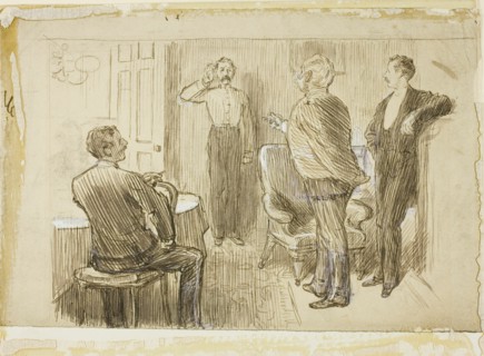 Officer and Orderly, 1870/91.