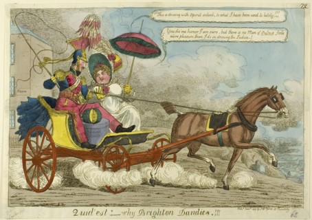 Quid est?- Why Brighton dandies.!!!, published January 1819.