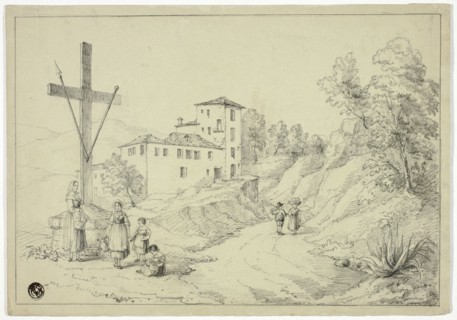 On the way from Val' Oscuro to Nice, March 8, 1842.