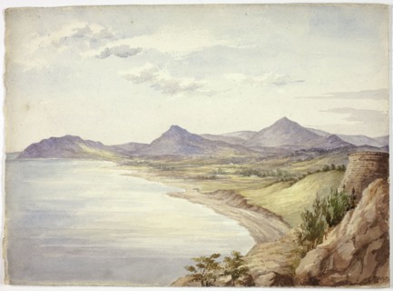 Victoria Castle and the Val of Shanganagh, Dún Laoghaire, 1843.
