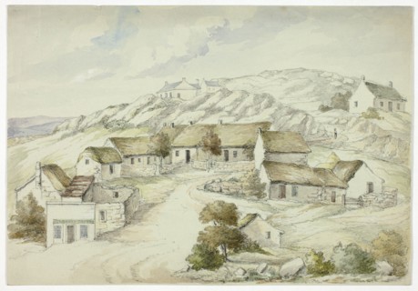 Kilkenny Village from the Rocks, November 1843.