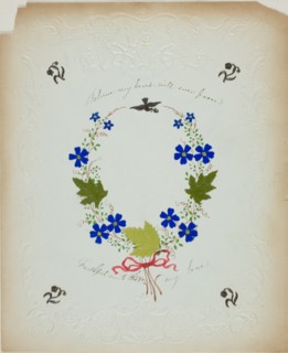 Believe My Heart Will Ever Prove (valentine), c. 1840.