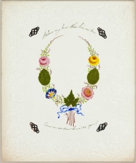 Believe My Love These Lines Are True (valentine), 1840/50.