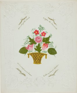 Is it Weakness thus to Dwell (valentine), c. 1840.