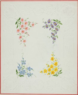 Valentine envelope, c. 1850.