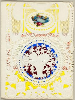 Untitled Valentine (Vase of Flowers), 1850/59.