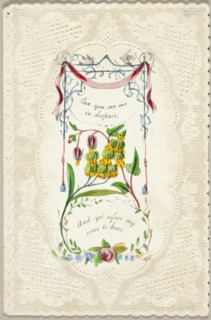 Can You See Me in Despair? (Valentine), c. 1840.
