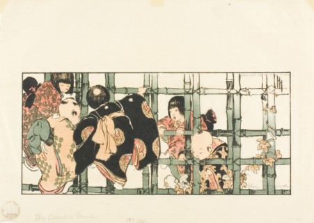 The Bamboo Fence, 1904.