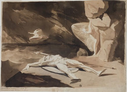 Thetis Mourning the Body of Achilles, 1780.