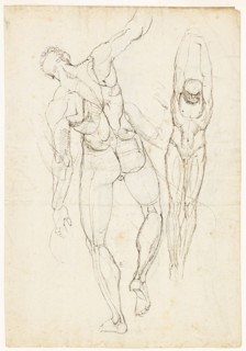 Figure Studies (recto and verso), c. 1800.