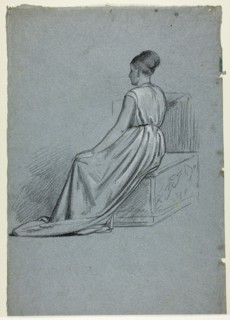 Woman Seated Looking to the Left, n.d.