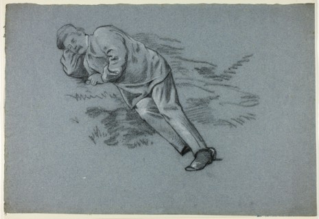 Sleeping Man, c. 1890.