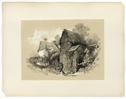 Buckland, Near Dorking, from Picturesque Selections, c. 1859-60.