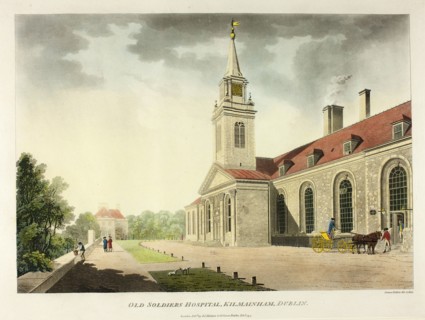 Old Soldiers Hospital, Kilmainham, Dublin, published February 1794.