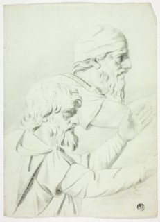 Two Men in Profile (from Bas Relief), n.d.