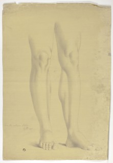 Legs after Antique Statue of Standing Figure, 1775.