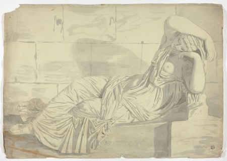 After Sculpture of Ariadne, 1774.