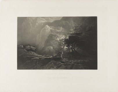 Moses and the Burning Bush, from Illustrations of the Bible, 1833.