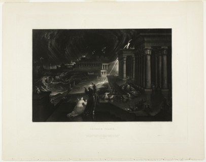 Seventh Plague, from Illustrations of the Bible, 1833.