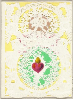 Untitled Valentine (Heart on Fire), 1850/59.