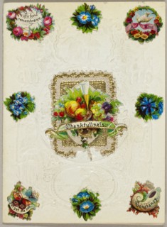 Thankfullness (valentine), 1860/70.