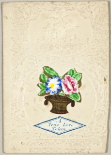 True Love Token (Valentine), 1850/59.