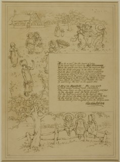 Study for Home-Beauty, c. 1883.
