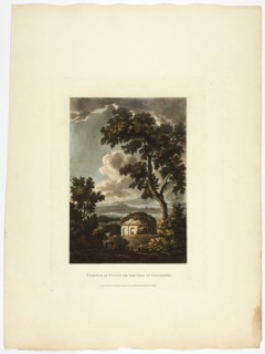 Temple of Tussis or the God of Coughing, plate twenty-nine from the Ruins of Rome, published February 20, 1798.